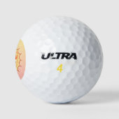 Lächelnde Sonne Golfball (Logo)