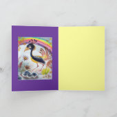 lächelnde Sonne Karte (Innenseite)