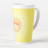 Lächelnde Sonne Milchtasse (Rechte Ecke)