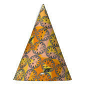 Lächelnde Sonne Partyhütchen (Links)