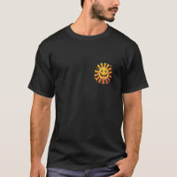 Lächelnde Sonne Retro Kidcore Art
