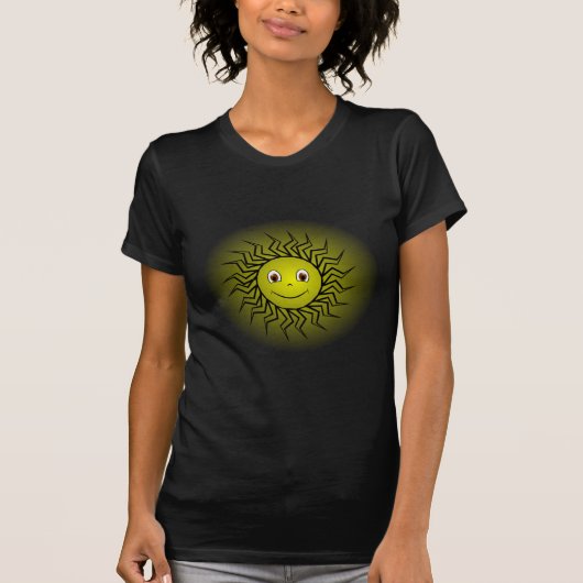 Lächelnde Sonne T-Shirt (Vorderseite)