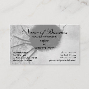 Lächelnde Spinne von Odilon Redon Visitenkarte