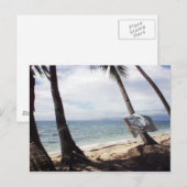 Lächelnde Strände Postkarte (Vorne/Hinten)