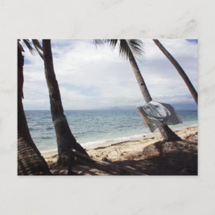 Lächelnde Strände Postkarte