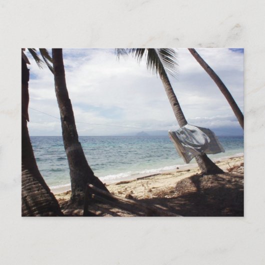 Lächelnde Strände Postkarte (Vorderseite)