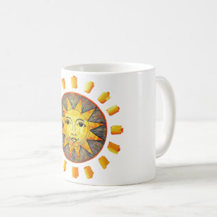 Lächelnde Sun-Tasse Kaffeetasse