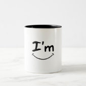Lächelnde Tasse für Geschenke (Mittel)