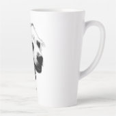 Lächelnde Terrier Mix Kaffee Tasse (Rechts)
