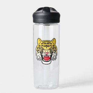 Lächelnde Tiger-Gesichtskunst-21876 Trinkflasche
