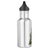 Lächelnde Trägheit Edelstahlflasche (Links)