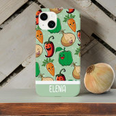 Lächelnde Veggies Personalisiert Case-Mate iPhone Hülle