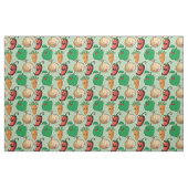Lächelnde Veggies Stoff (Fat Quarter (45,7 x 55,9 cm))