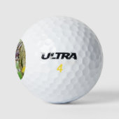 lächelnde Ziege Golfball (Logo)