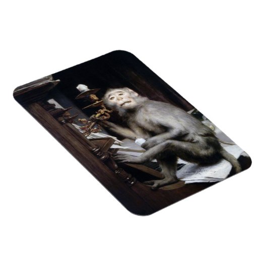 lächelnder Affe Magnet (Rechte Seite)