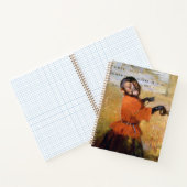 lächelnder Affe Notizblock (Innenseite)