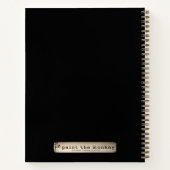 lächelnder Affe Notizblock (Rückseite)