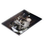 lächelnder Affe Notizblock (Linke Seite)