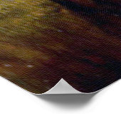 lächelnder Affe Poster (Ecke)