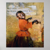 lächelnder Affe Poster (Vorne)