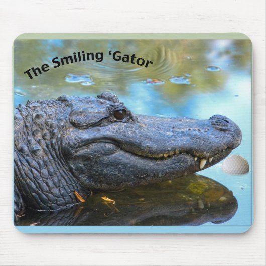Lächelnder 'Alligator Mousepad (Vorne)