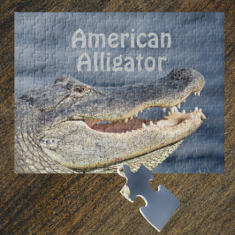 Lächelnder amerikanischer Alligator Puzzle