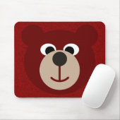 Lächelnder Bär Mousepad (Mit Mouse)