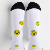 Lächelnder Bär Smiley Gesicht Socken (Oben)