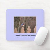 Lächelnder Baum Mousepad (Mit Mouse)