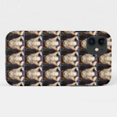 lächelnder Buddha-Musterfall Case-Mate iPhone Hülle (Rückseite (Horizontal))