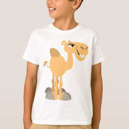 Lächelnder Cartoon Camel Children T - Shirt
