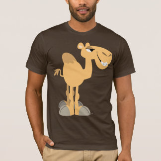 Lächelnder Cartoon Camel T - Shirt