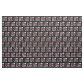 Lächelnder chilenischer FlaggeHousewarming Stoff (Yard (91,4 cm))
