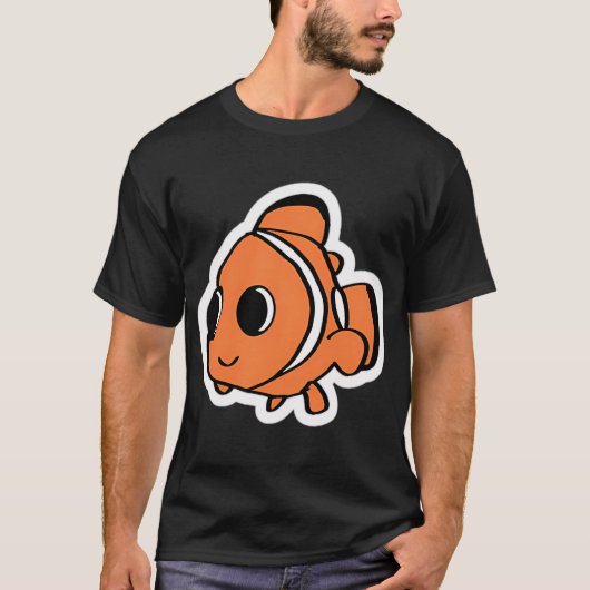 lächelnder Clownfisch T-Shirt (Vorderseite)