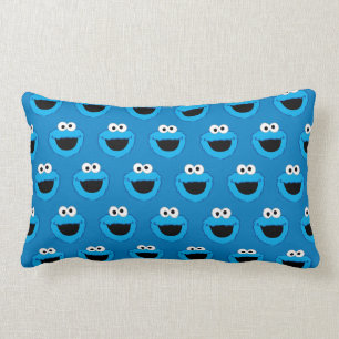 Lächelnder Cookie-Monster-Entwurf Lendenkissen