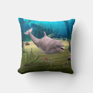 Lächelnder Delfin Kissen