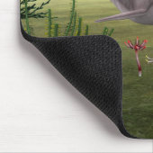 Lächelnder Delfin Mousepad (Ecke)