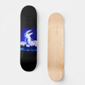 Lächelnder Delfin Skateboard (Vorderseite)
