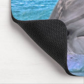 Lächelnder Delphin - Lächeln! Mousepad (Ecke)