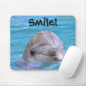 Lächelnder Delphin - Lächeln! Mousepad (Mit Mouse)