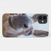 lächelnder Donkey Case-Mate iPhone Hülle (Rückseite (Horizontal))