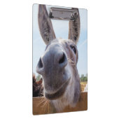 lächelnder Donkey Klemmbrett (Rechts)