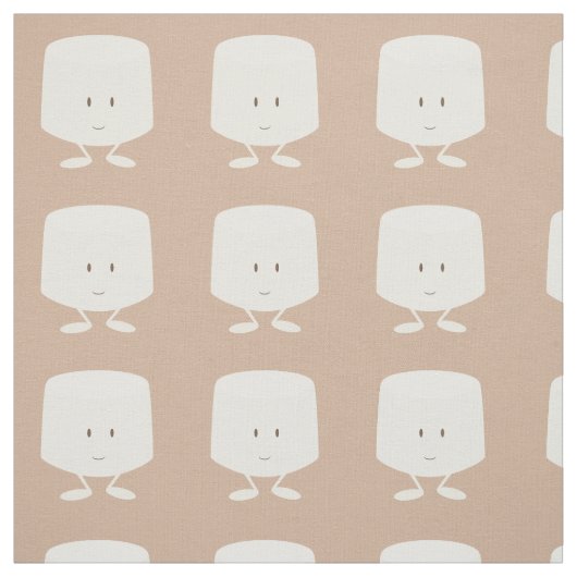 Lächelnder Eibisch Stoff (Muster)