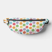 Lächelnder Emoji-Muster Bauchtasche (Ablage )