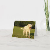 Lächelnder Engel Karte (Vorderseite)