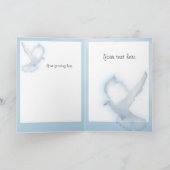 Lächelnder Engel von Reims Karte (Innenseite)