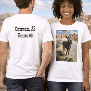 Lächelnder Esel, Oatman Arizona, Route 66 T-Shirt