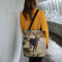 Lächelnder Esel, Oatman Arizona, Route 66 Tasche
