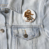 Lächelnder Faulenzer Button (Beispiel)