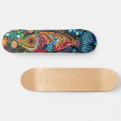 Lächelnder Fisch - Origineller Stil - Skateboard D (Horizontal)